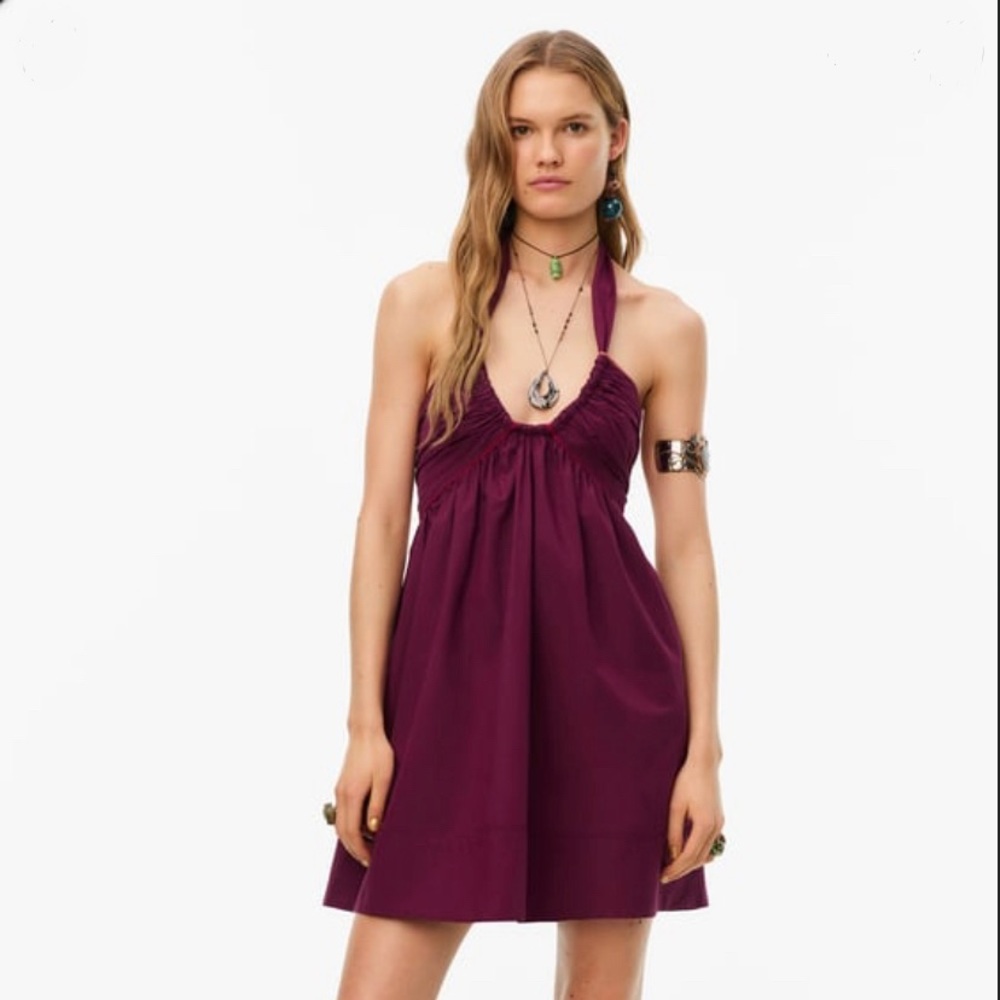 Zara Ruched Limited Edition Dress